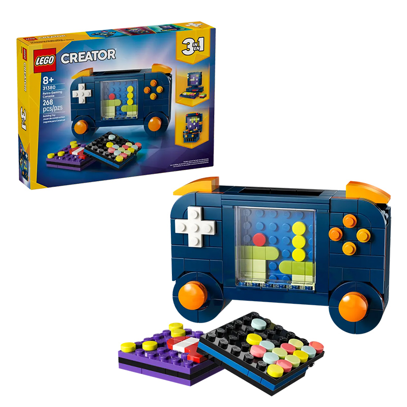 Retro Gaming Handhelds - LEGO Creator 3in1 Building Blocks LG-31380