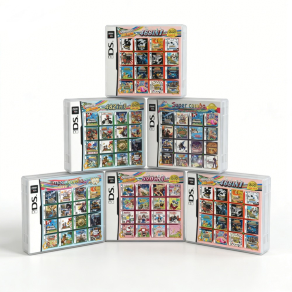 Retro Gaming Handhelds - •Kartrid Multi-Game Bertema Pokemon Untuk DS/3DS/NDSL/2DS