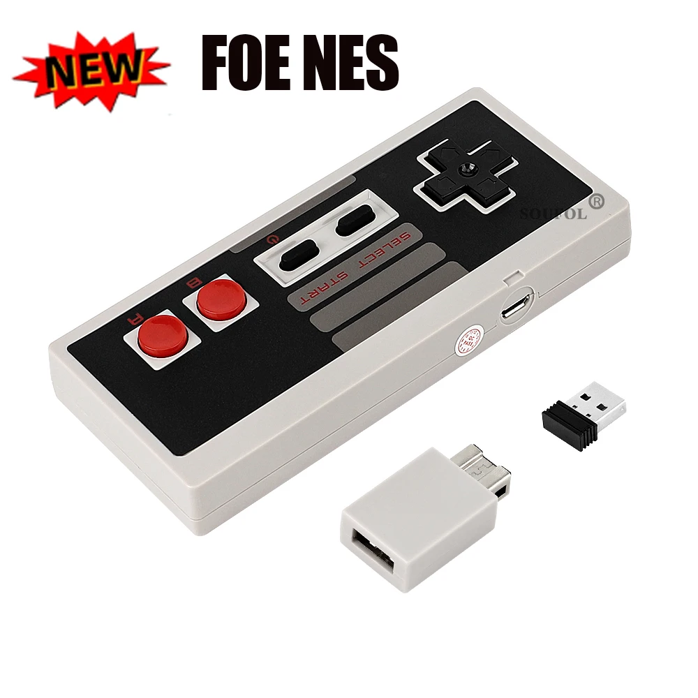 Nes Controller Usb - Gamepad Pengontrol USB Nirkabel 2.4 GHz
