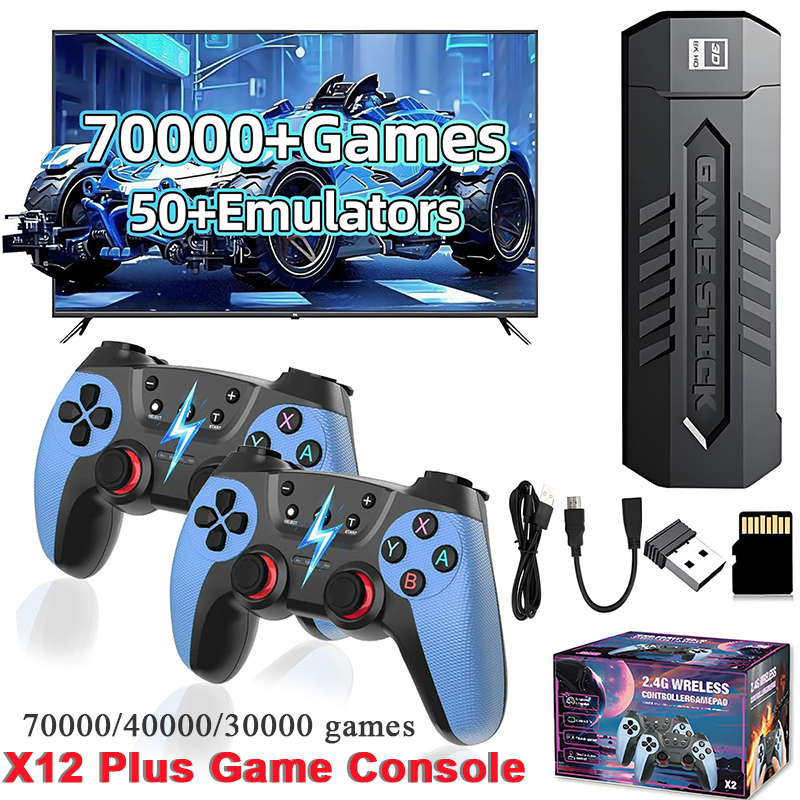 Retro Gaming Game Stick - X2 Retro Game Stick dengan 128GB