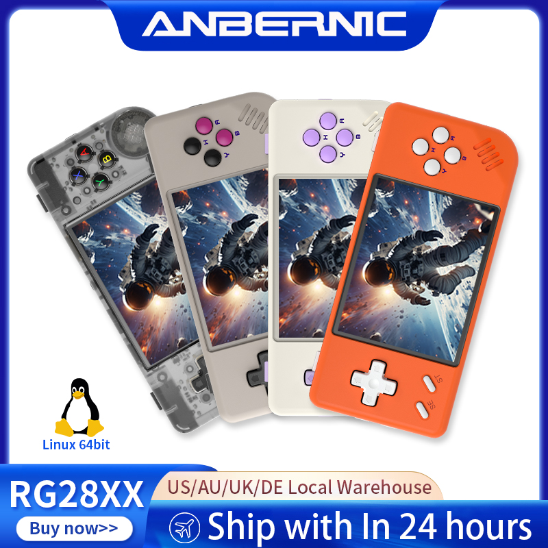 Retro Gaming Anbernic - ANBERNIC RG28XX Konsol Game Genggam Retro