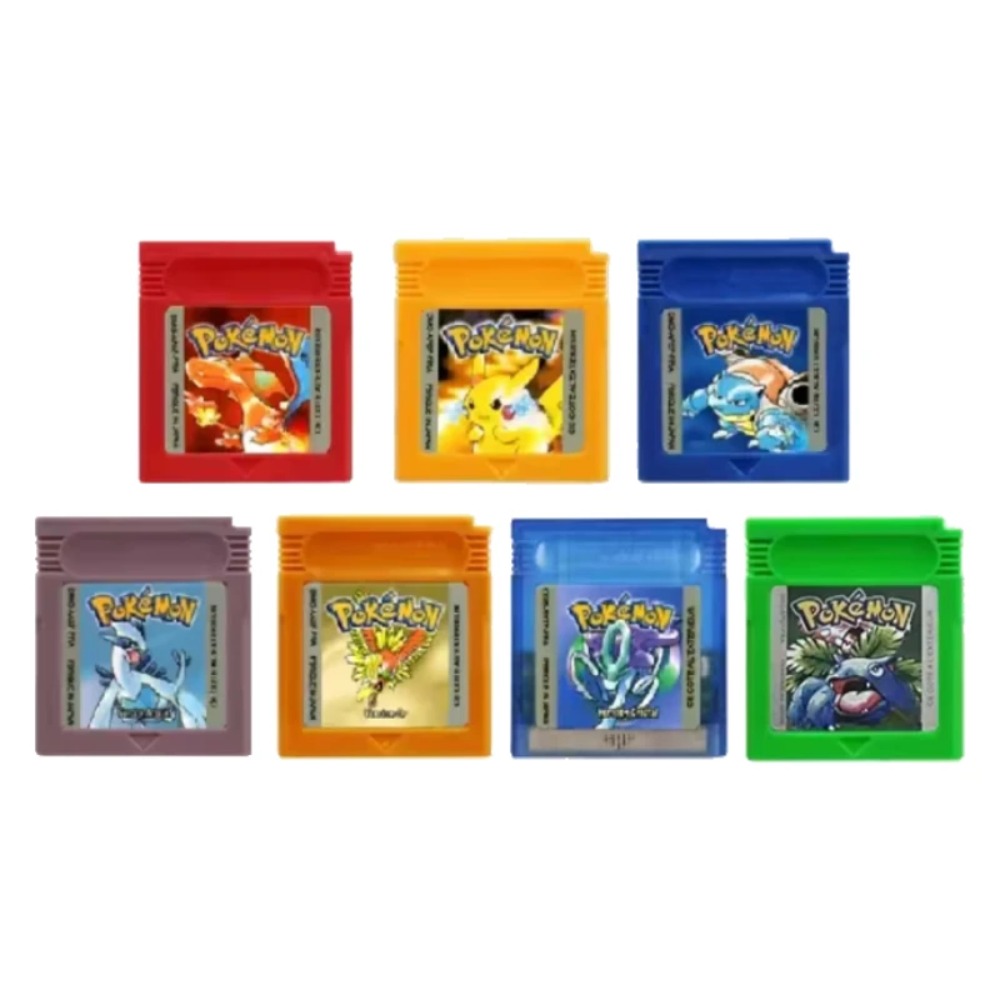 Retro Gaming Kit - Set kartrid game Pokémon GBC 16