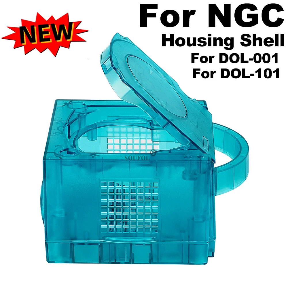 Retro Gaming Handhelds - Casing Pengganti Biru Es untuk Casing