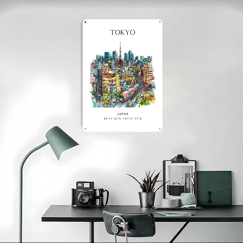 Poster Cetak Perjalanan Tokyo  - Retro Gaming Tokyo ulasan dan harga