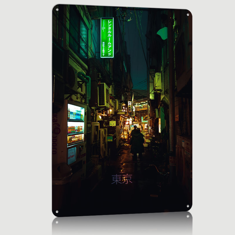 Poster Cetak Teks Tokyo Backst - Retro Gaming Tokyo ulasan dan harga
