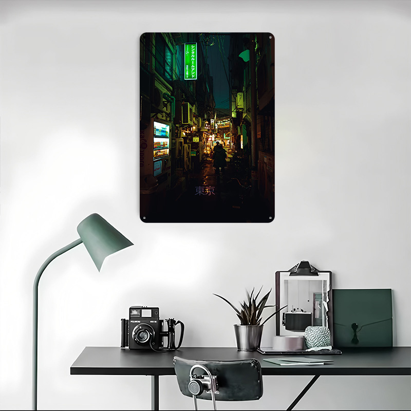 Poster Cetak Teks Tokyo Backst - Retro Gaming Tokyo ulasan dan harga