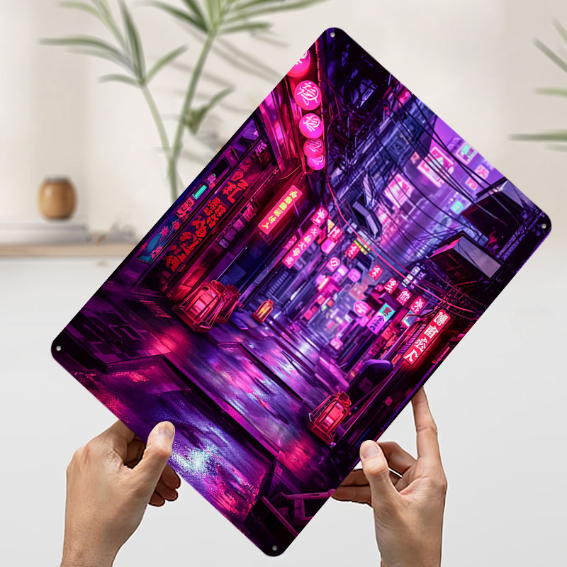 Poster Cyberpunk Tokyo Nights, - Retro Gaming Tokyo ulasan dan harga