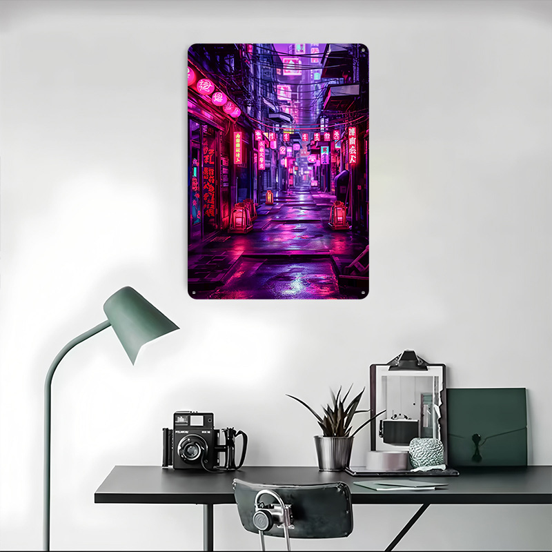 Poster Cyberpunk Tokyo Nights, - Retro Gaming Tokyo ulasan dan harga
