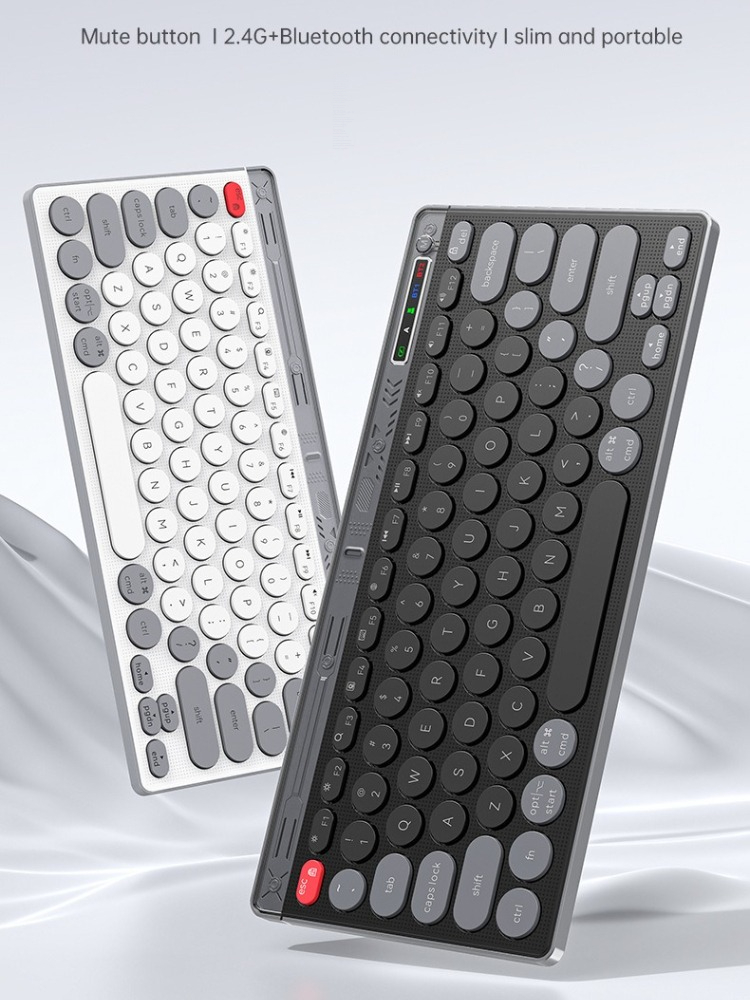Keyboard Typec Charging 2.4G + - Retro Gaming Ipad ulasan dan harga