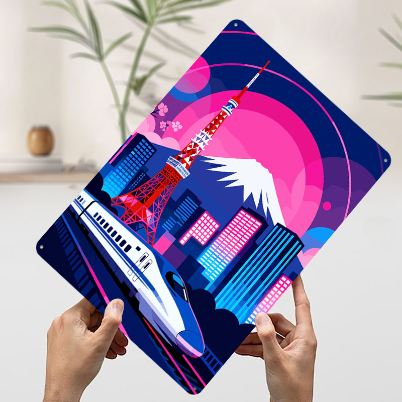 Poster Pemandangan Kota Tokyo  - Retro Gaming Tokyo ulasan dan harga