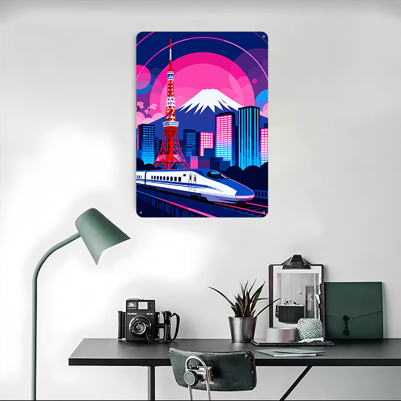 Poster Pemandangan Kota Tokyo  - Retro Gaming Tokyo ulasan dan harga