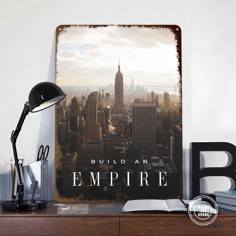 Poster Logam Build An Empire,  - Retro Gaming Empire ulasan dan harga