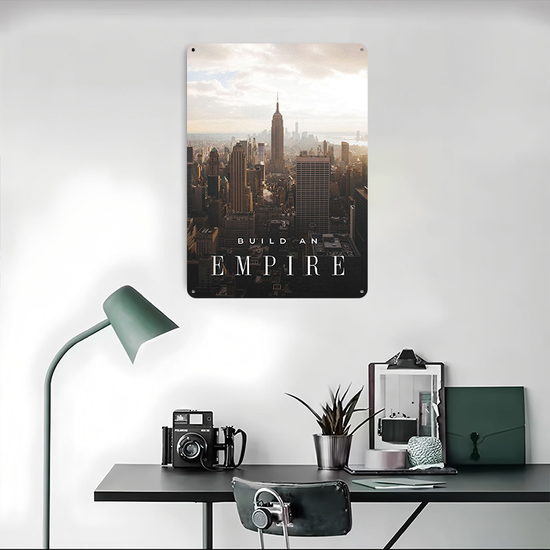 Poster Logam Build An Empire,  - Retro Gaming Empire ulasan dan harga