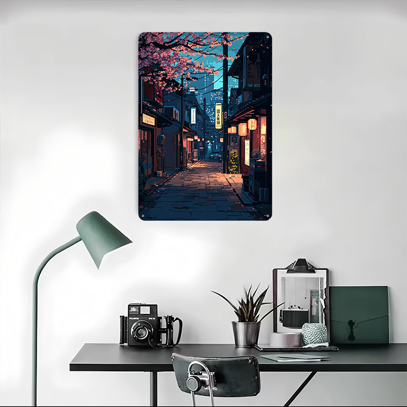 Poster Plakat Timah Seni Pikse - Retro Gaming Tokyo ulasan dan harga