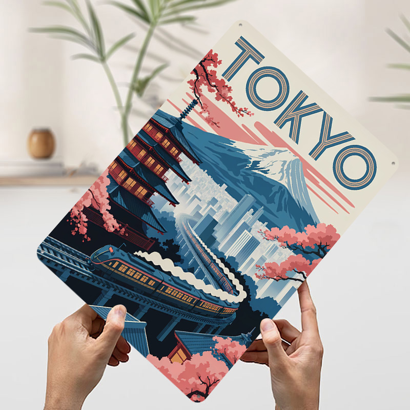 Poster Kaleng Timah Tokyo Trav - Retro Gaming Tokyo ulasan dan harga
