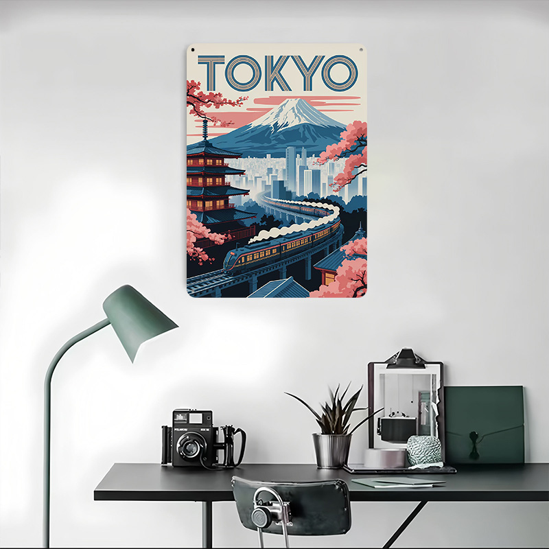 Poster Kaleng Timah Tokyo Trav - Retro Gaming Tokyo ulasan dan harga