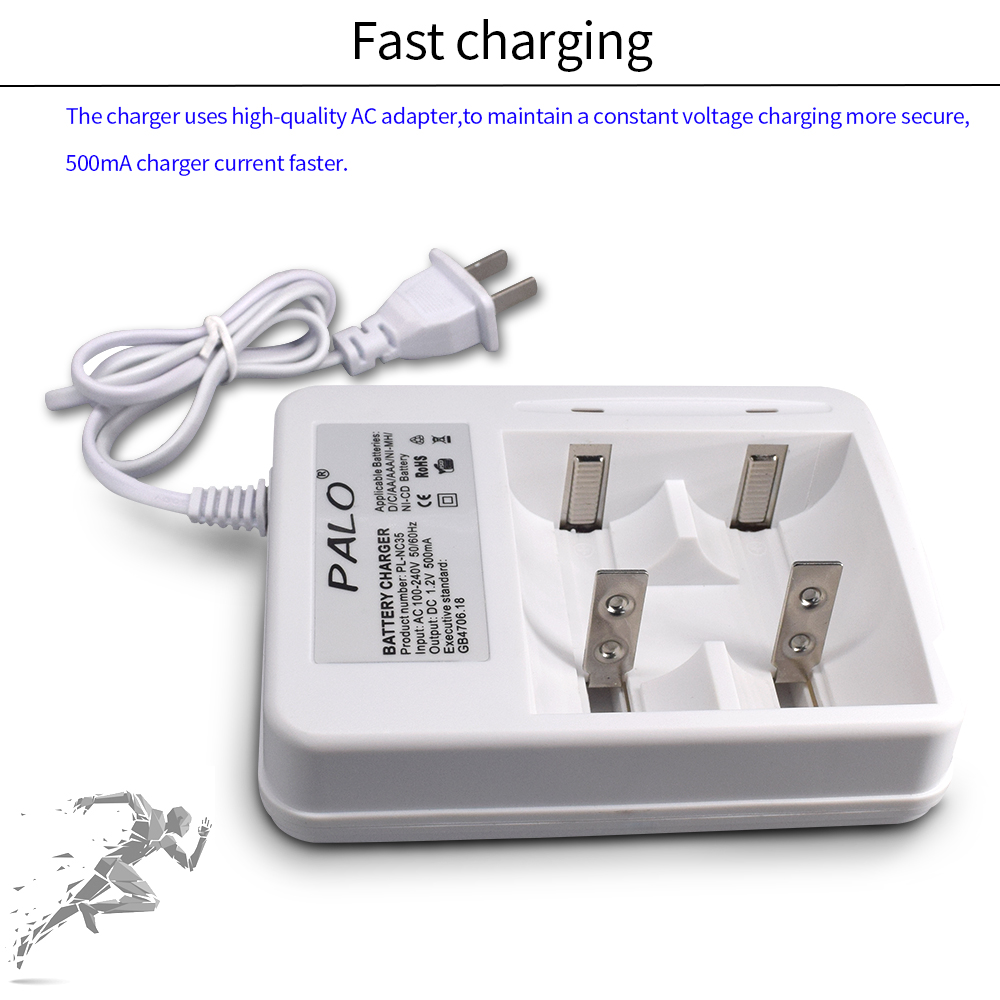 PALO pengisi daya pintar, peng - Rechargeable Battery Aa ulasan dan harga