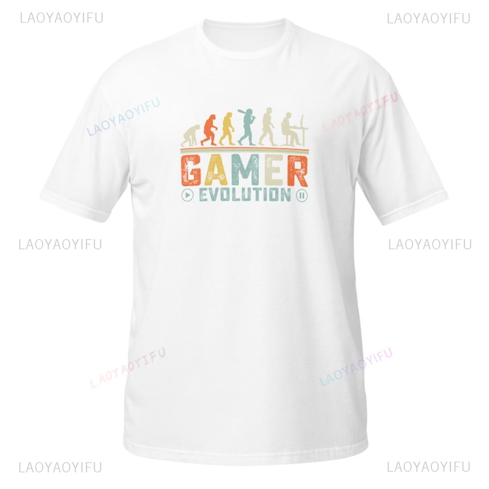 Kaos Gamer Evolution Kaos Graf - Retro Gaming Gift Ideas ulasan dan harga