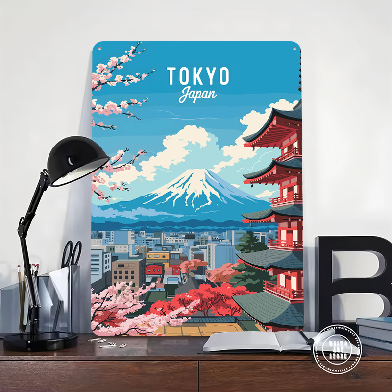 Poster Plakat Timah Perjalanan - Retro Gaming Tokyo ulasan dan harga