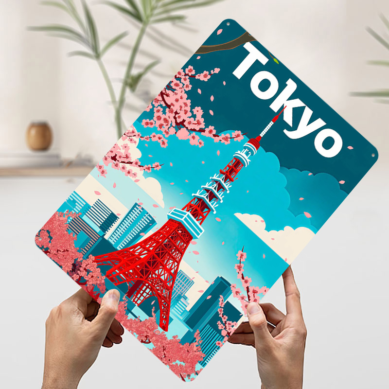 Poster Kaleng Perjalanan Tokyo - Retro Gaming Tokyo ulasan dan harga