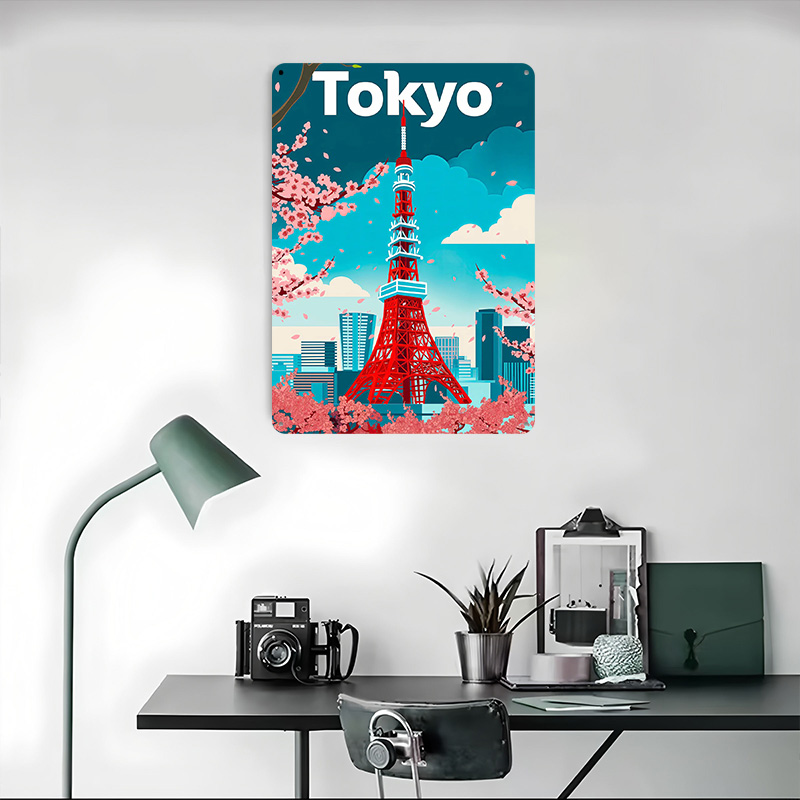 Poster Kaleng Perjalanan Tokyo - Retro Gaming Tokyo ulasan dan harga