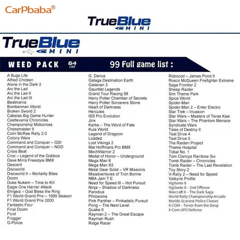W3 Untuk True Blue Mini CRACK  - Retro Gaming Game Stick ulasan dan harga