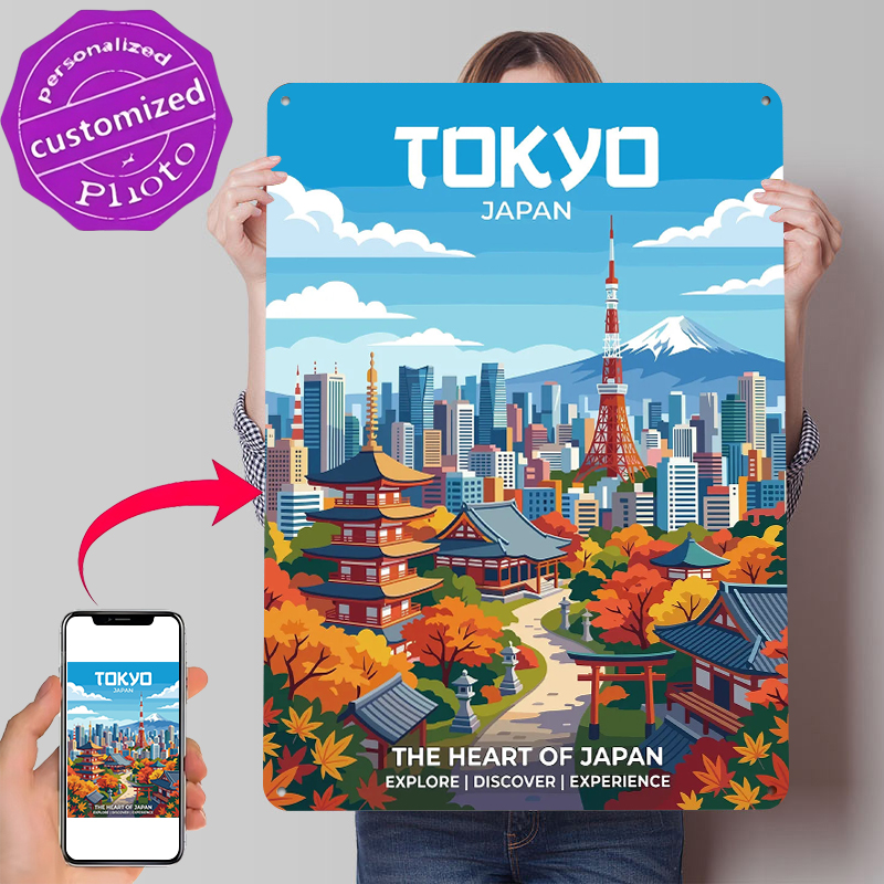 Poster Cetak Pemandangan Kota  - Retro Gaming Tokyo ulasan dan harga