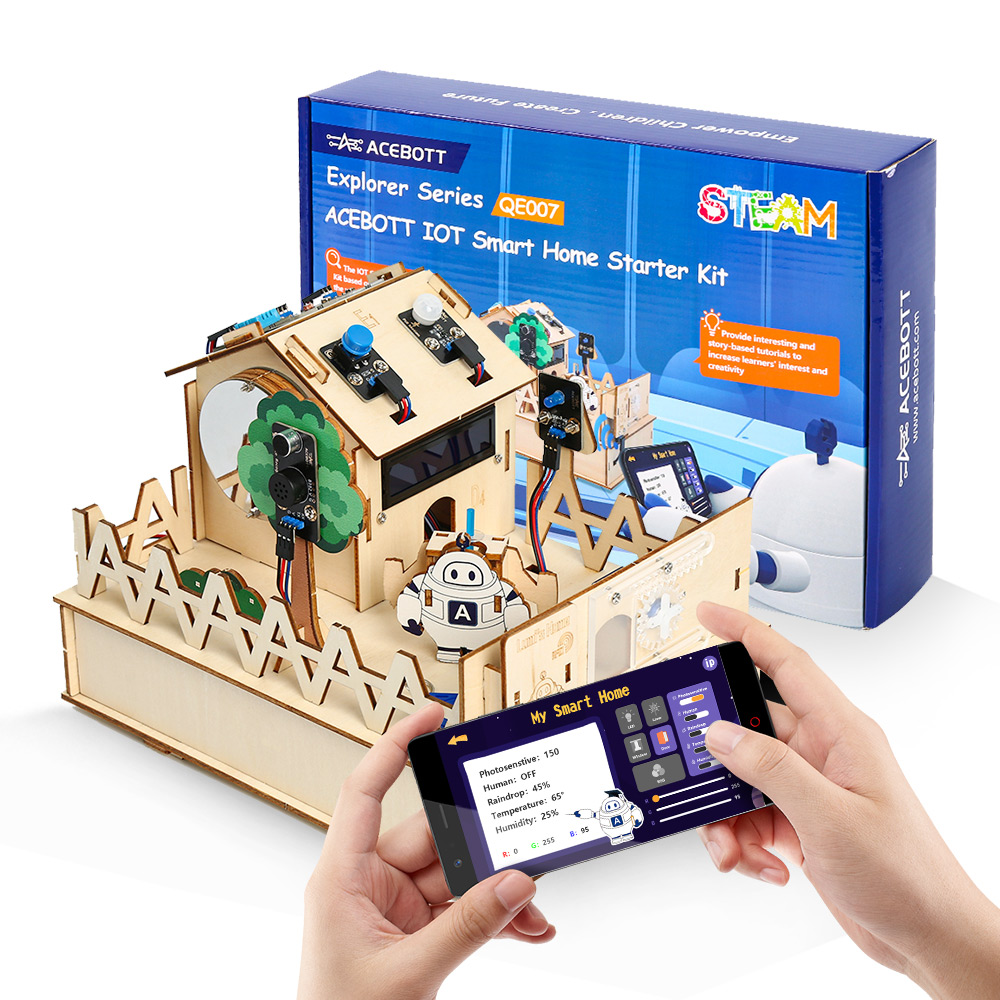 ACEBOTT Kit rumah cerdas DIY u - Retro Gaming Kit ulasan dan harga