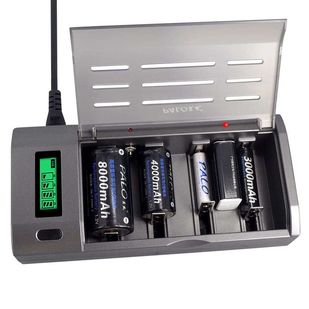 PALO Pengisi Daya Pintar Layar - Rechargeable Battery Aa ulasan dan harga
