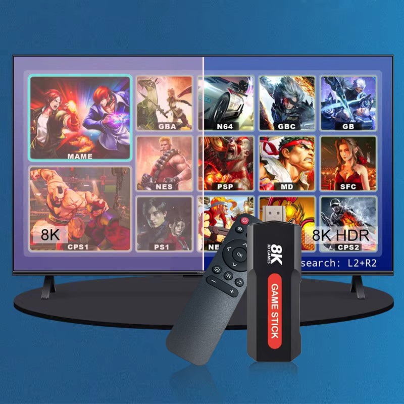 X2 Game Stick HD 4K 8K 3D Kons - Retro Gaming Game Stick ulasan dan harga