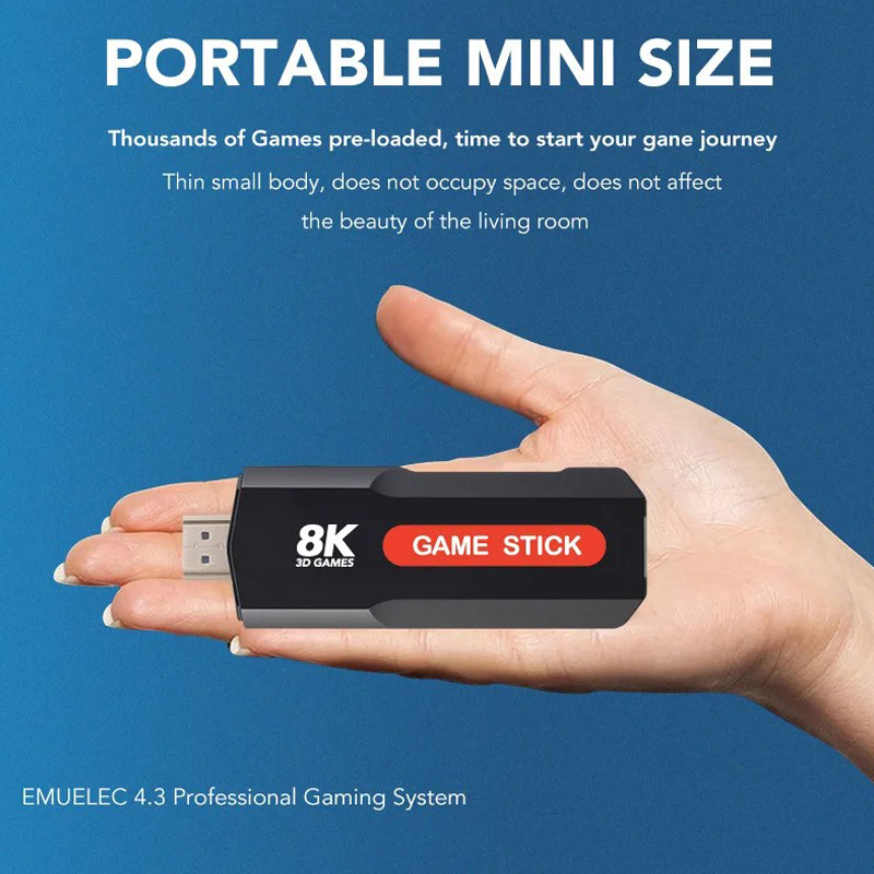X2 Game Stick HD 4K 8K 3D Kons - Retro Gaming Game Stick ulasan dan harga