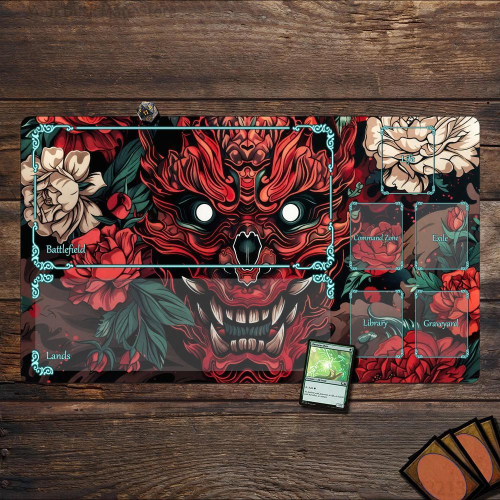 Magic Playmat card gaming mat  - Retro Gaming Style ulasan dan harga