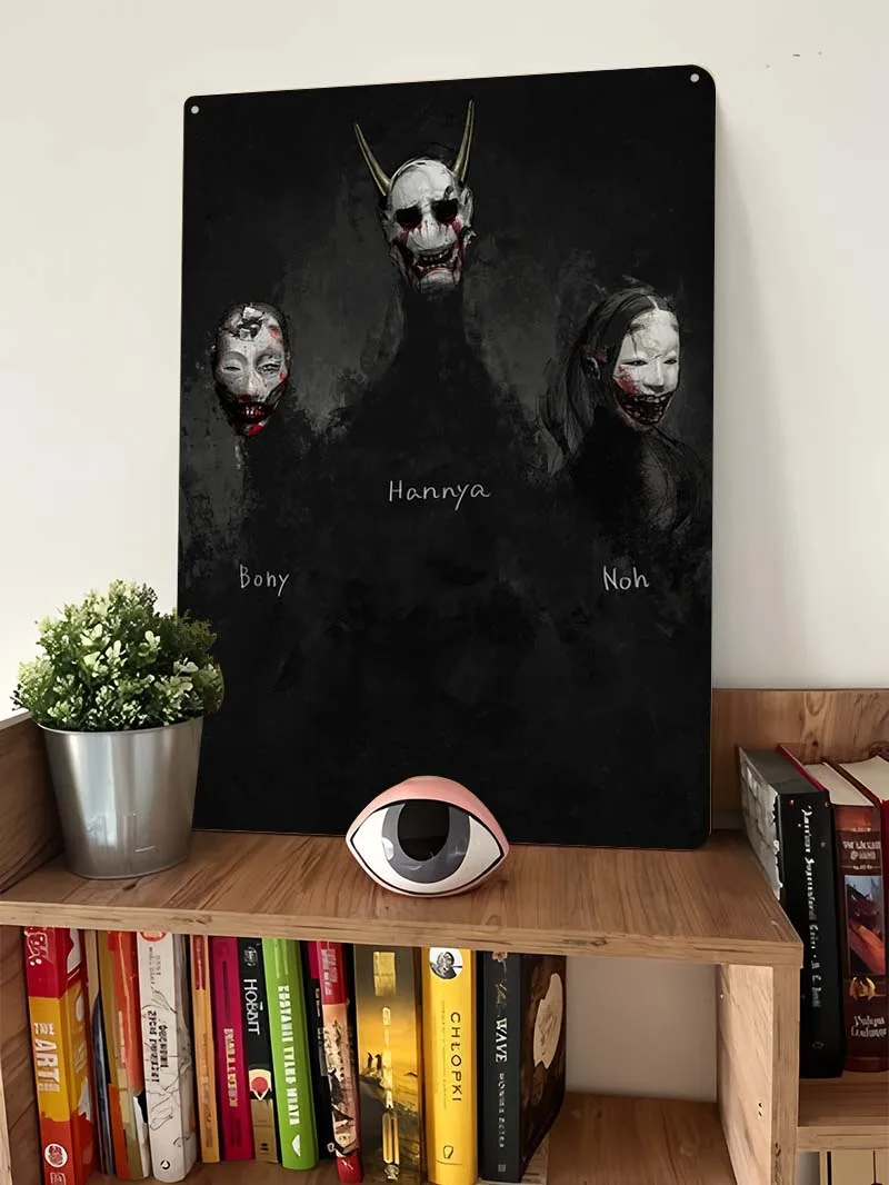 Poster Ghostwire Tokyo, Papan  - Retro Gaming Tokyo ulasan dan harga