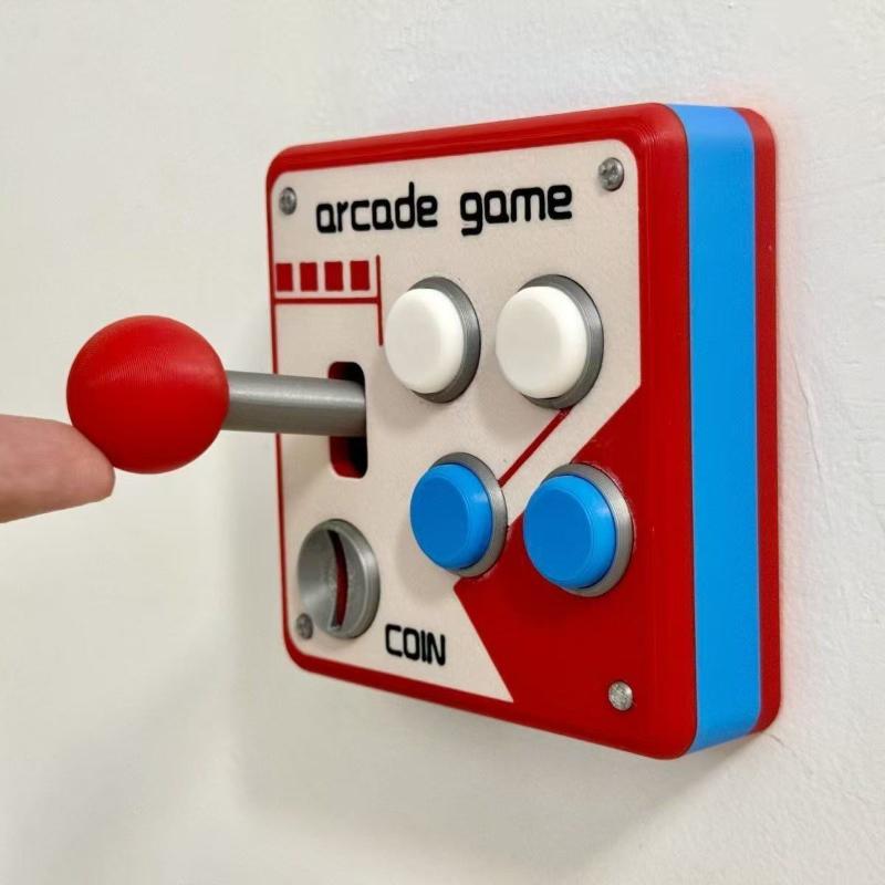 Pelat Tombol Saklar Game Arcad - Retro Gaming Style ulasan dan harga