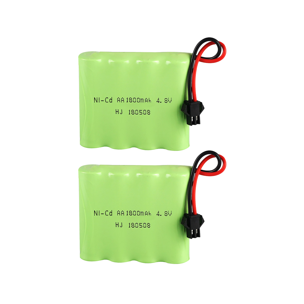 Baterai 4.8V 1800mAh ni-cd AA  - Rechargeable Battery Aa ulasan dan harga