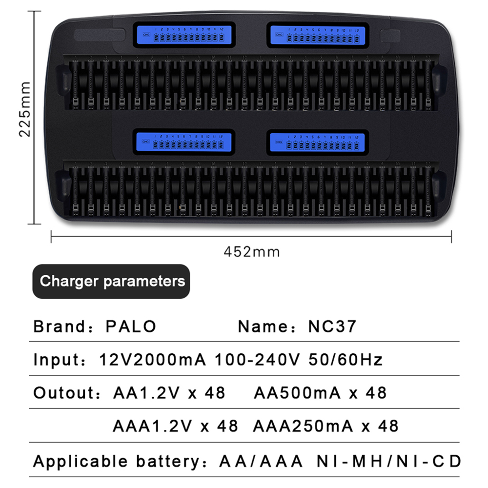 PALO pengisi daya baterai pint - Rechargeable Battery Aa ulasan dan harga