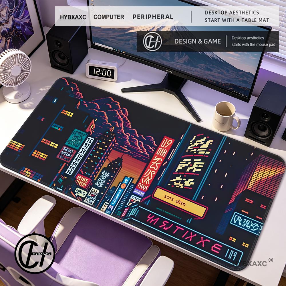 HYBXAXC Retro Vaporwave HD Mou - Retro Gaming Tokyo ulasan dan harga