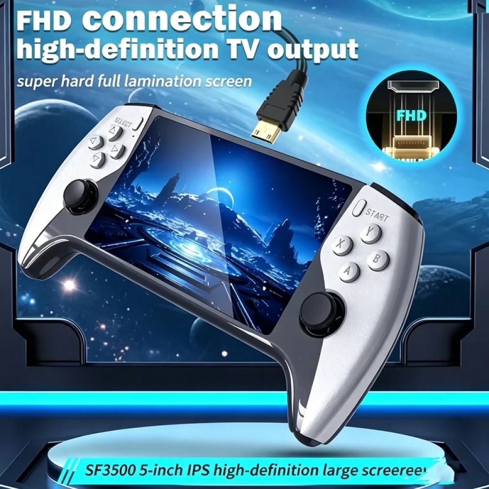 SF3500 Konsol Game Genggam 5 i - Retro Gaming Handhelds ulasan dan harga