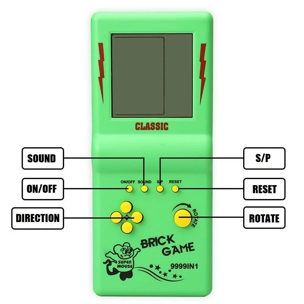 Konsol Game Genggam Tetris 3.5 - Retro Gaming Years ulasan dan harga